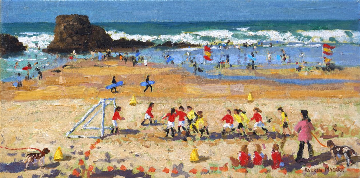 Sporttag, Perranporth von Andrew Macara