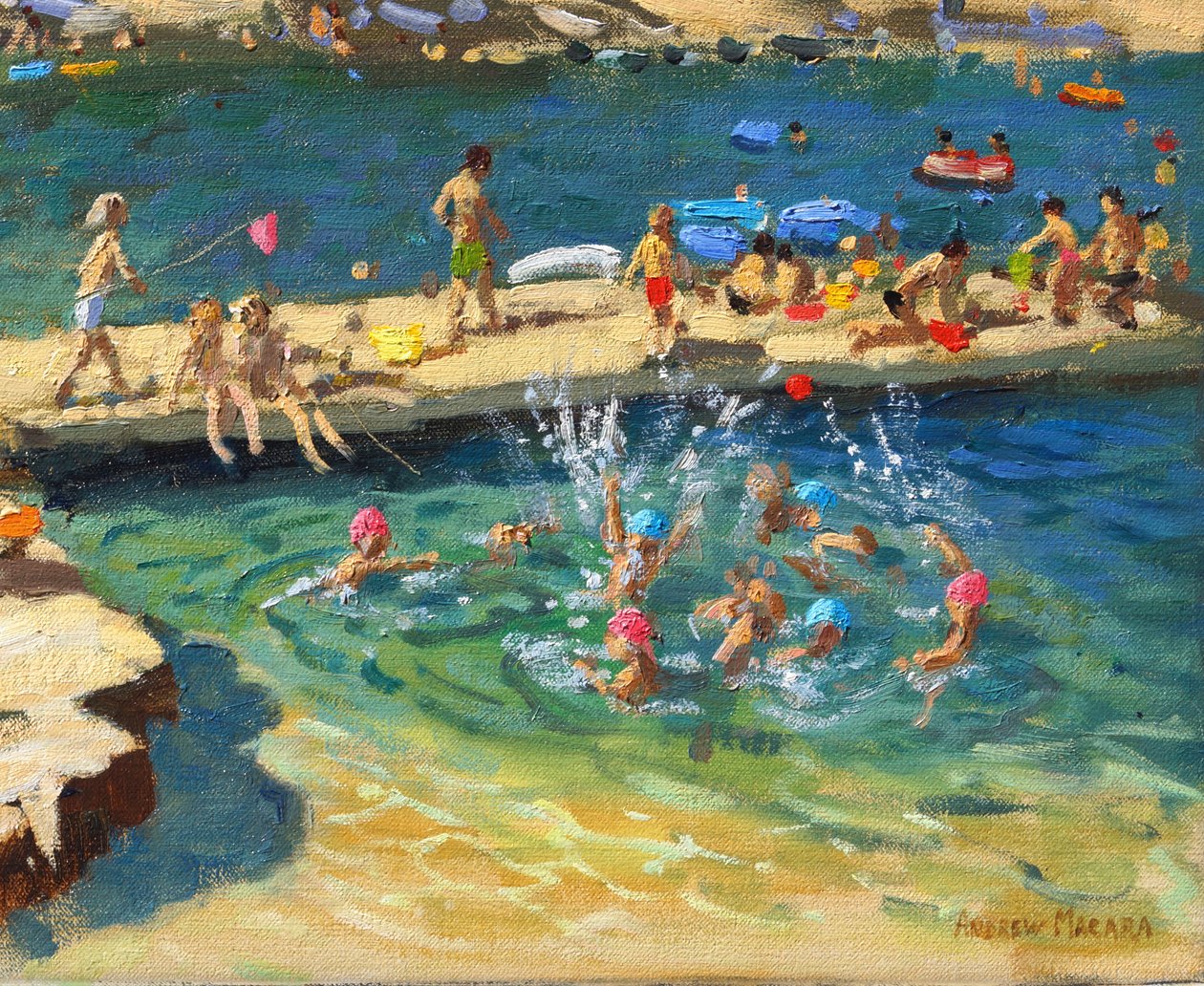 Der Steg, Rovinj, Kroatien von Andrew Macara