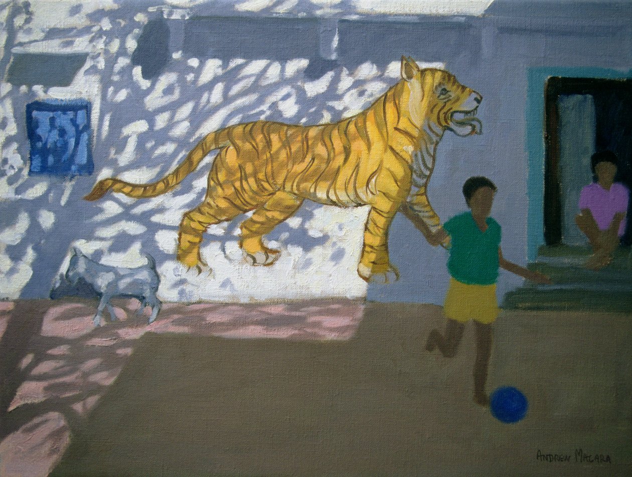 Tiger, Indien von Andrew Macara