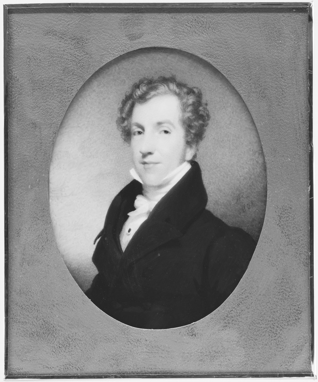 Porträt eines Mannes, 1828 von Andrew Robertson