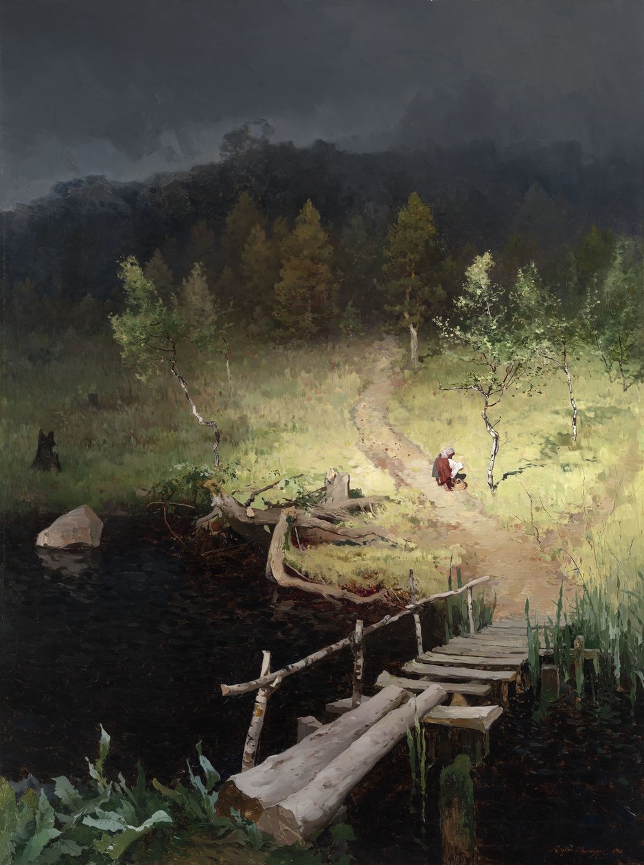 Vor dem Sturm, 1918 von Andrey Nikolayevich Shilder