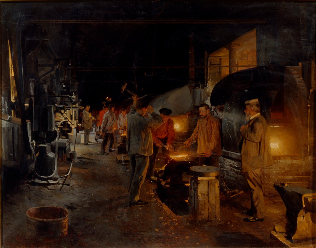 Eisenwerke, 1902 von Andrey Nikolayevich Shilder
