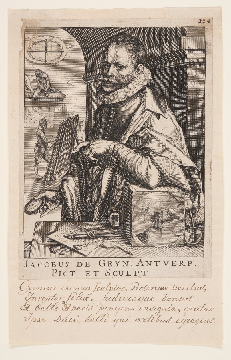 Jacob de Gheyn II von Andries Stock