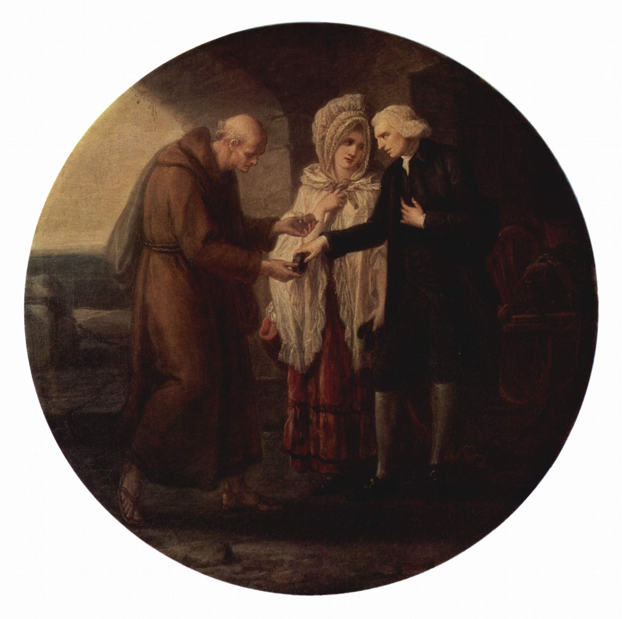 Mönch aus Calais von Angelica Kauffmann