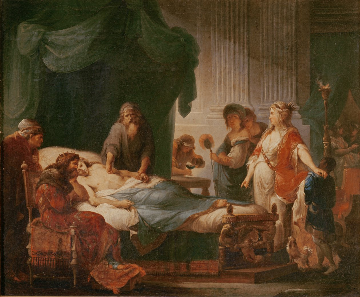 Antiochus und Stratonike von Angelica Kauffmann