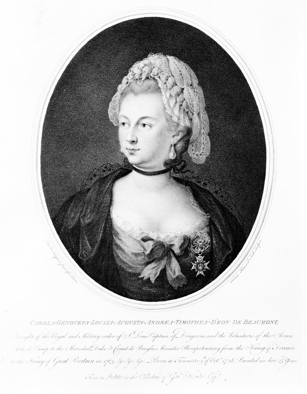 Porträt von Chevalier d