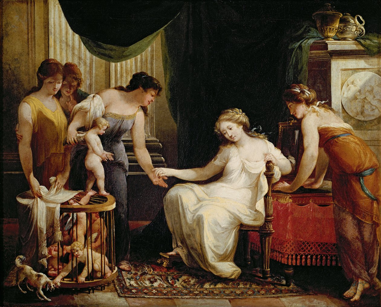 Verkäufer der Liebe von Angelica Kauffmann