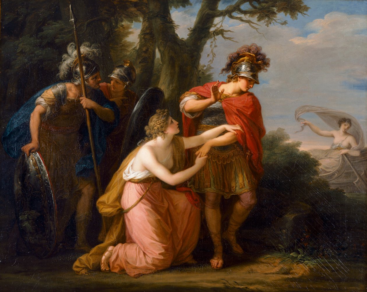 Rinaldo und Armida von Angelica Kauffman