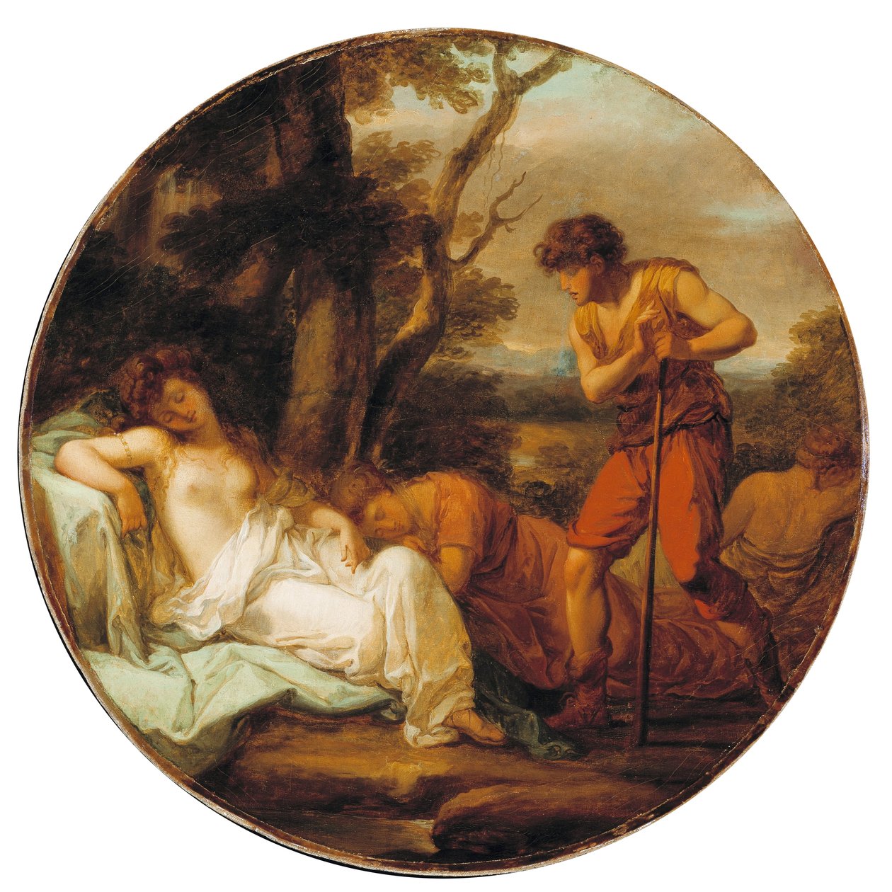 Cymon und Iphigenia von Angelica Kauffmann