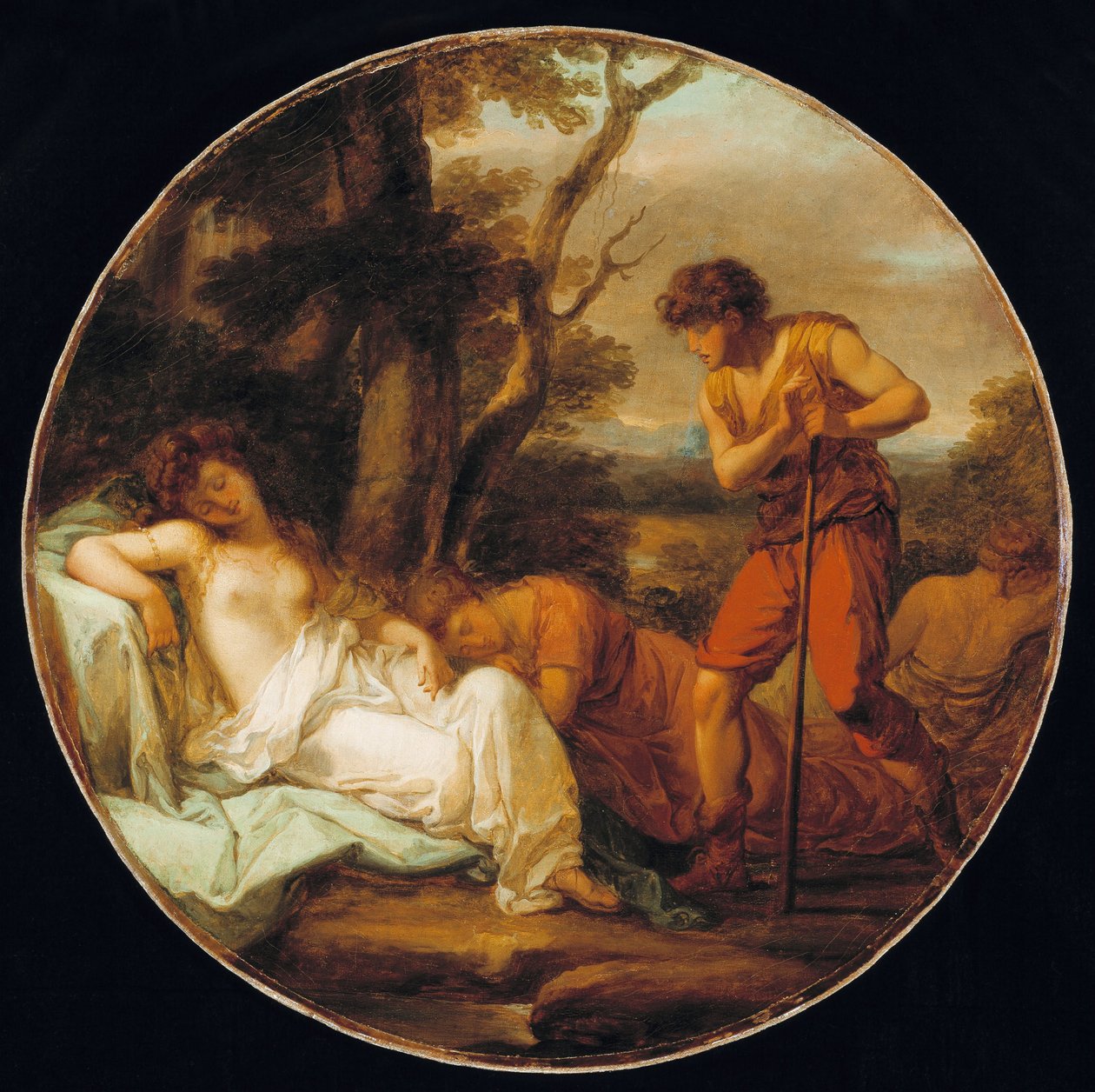 Cymon und Iphigenia, um 1780 von Angelica Kauffmann