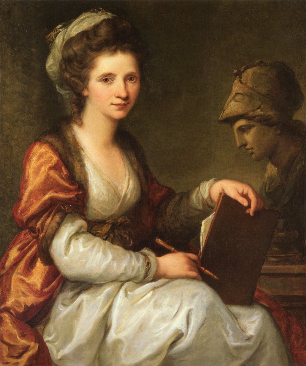 Selbstporträt von Angelica Kauffmann