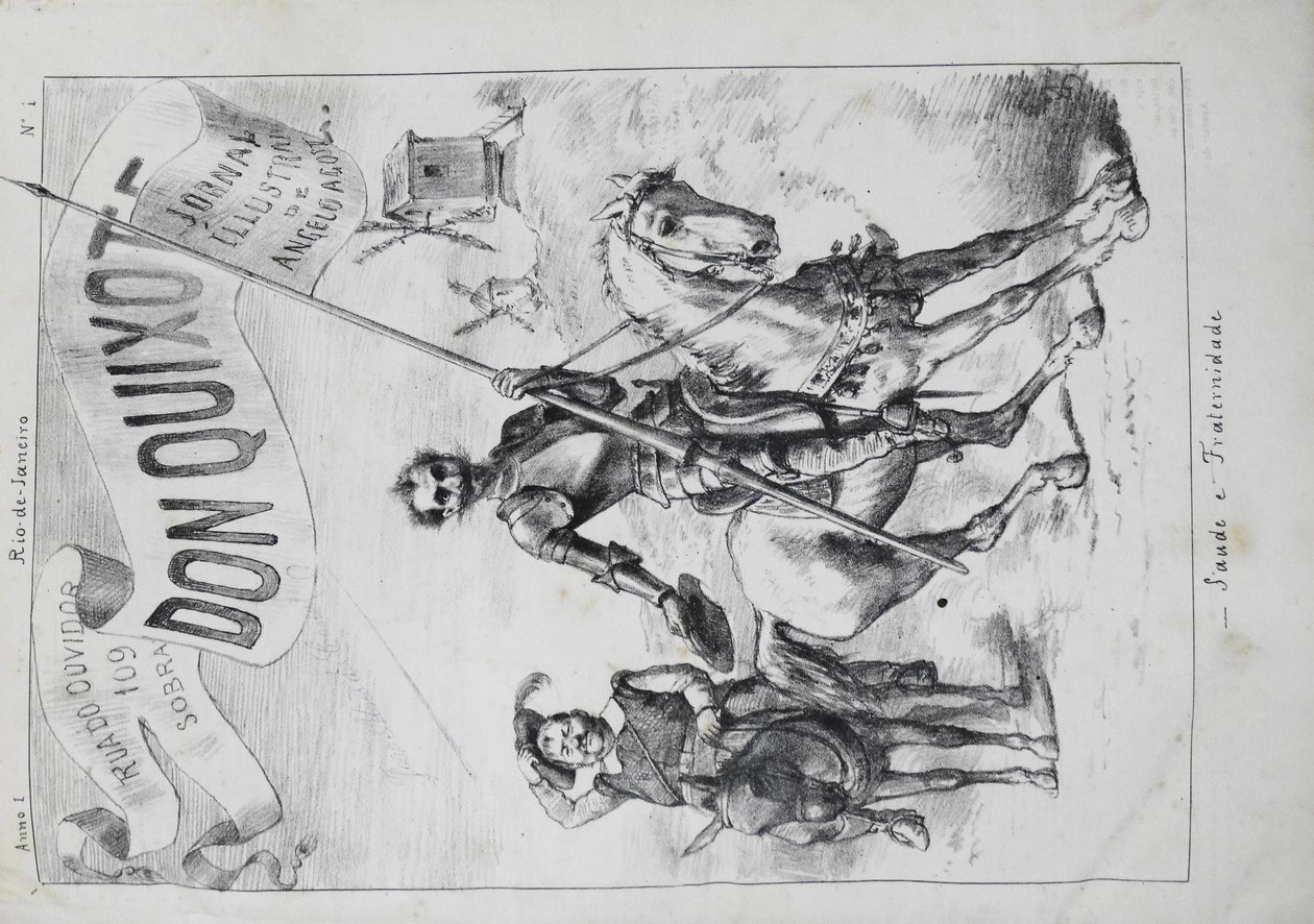 Don Quijote von Angelo Agostini