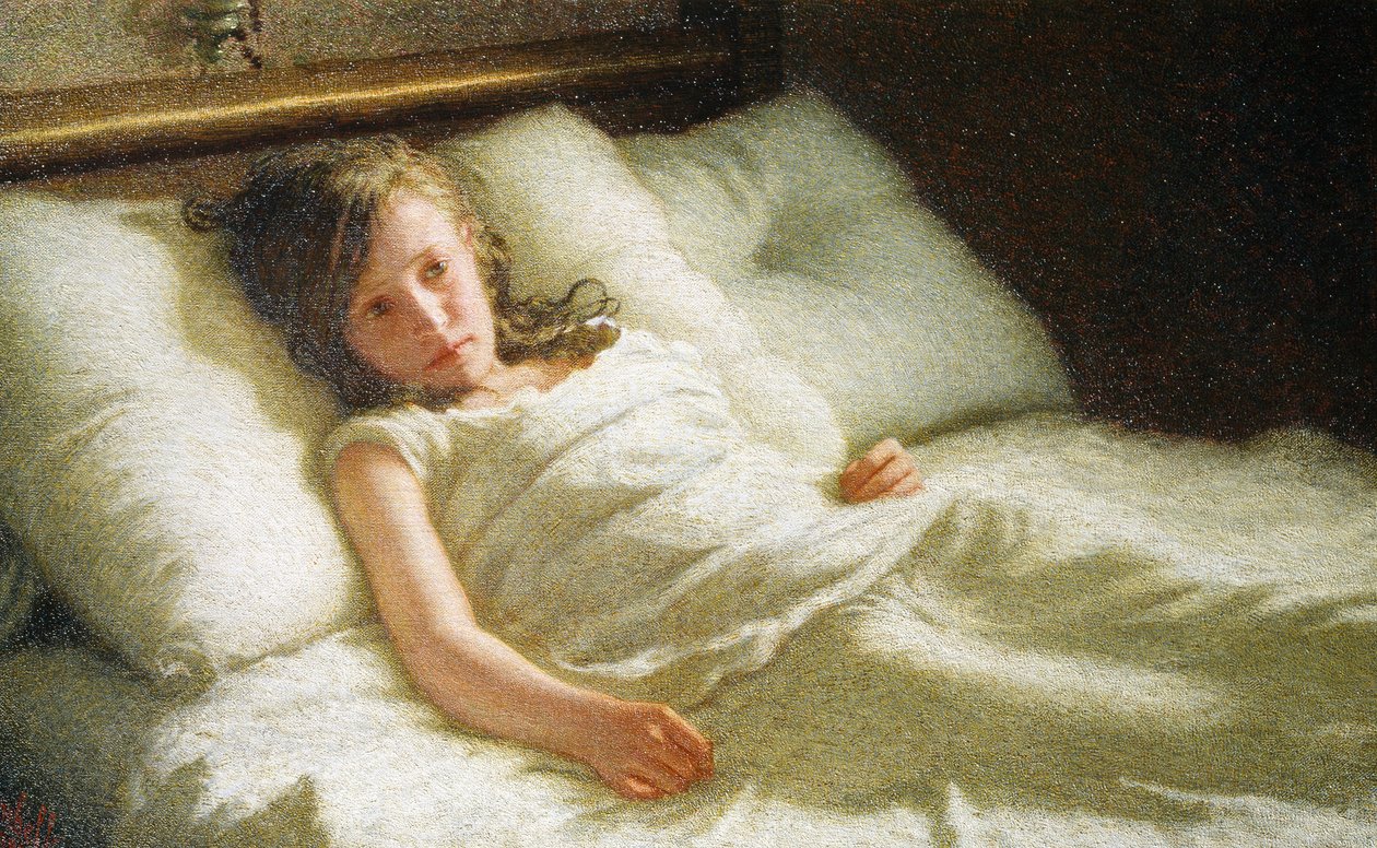 Verkauftes Mädchen (Enttäuscht) von Angelo Morbelli