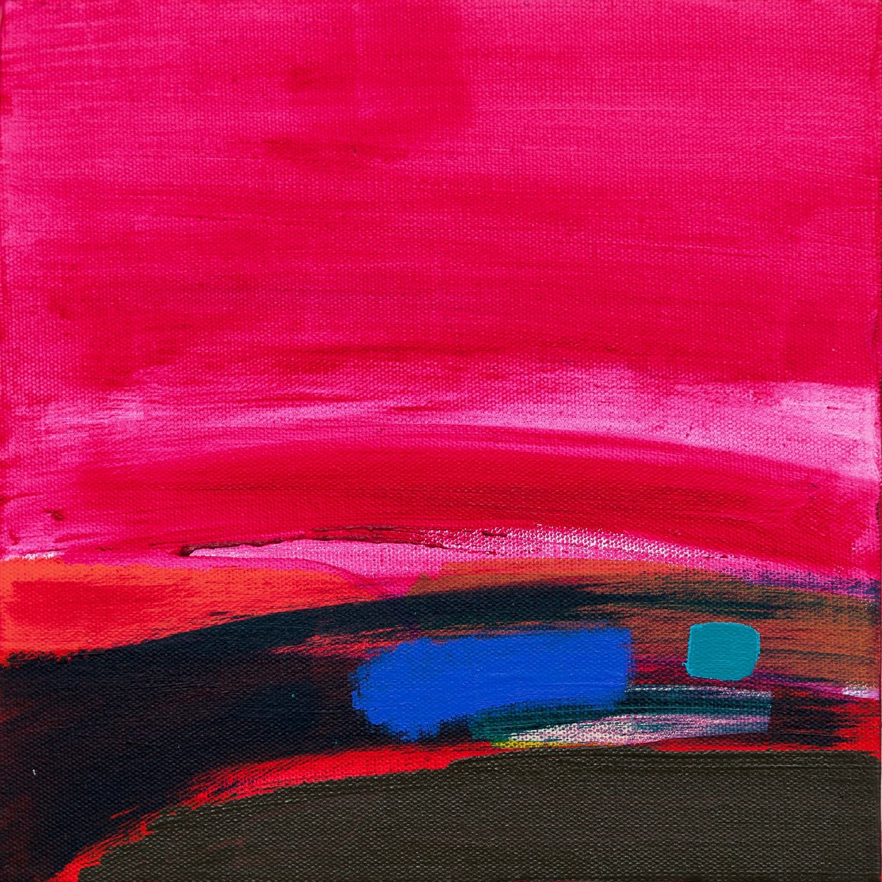 Magenta Freude, 2014 von Angie Kenber
