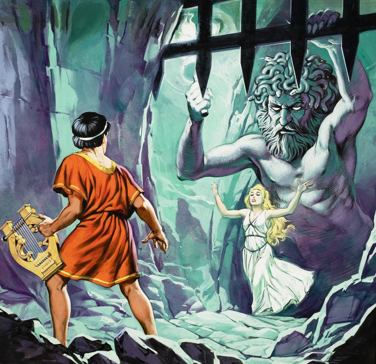 Orpheus und Eurydike von Angus McBride