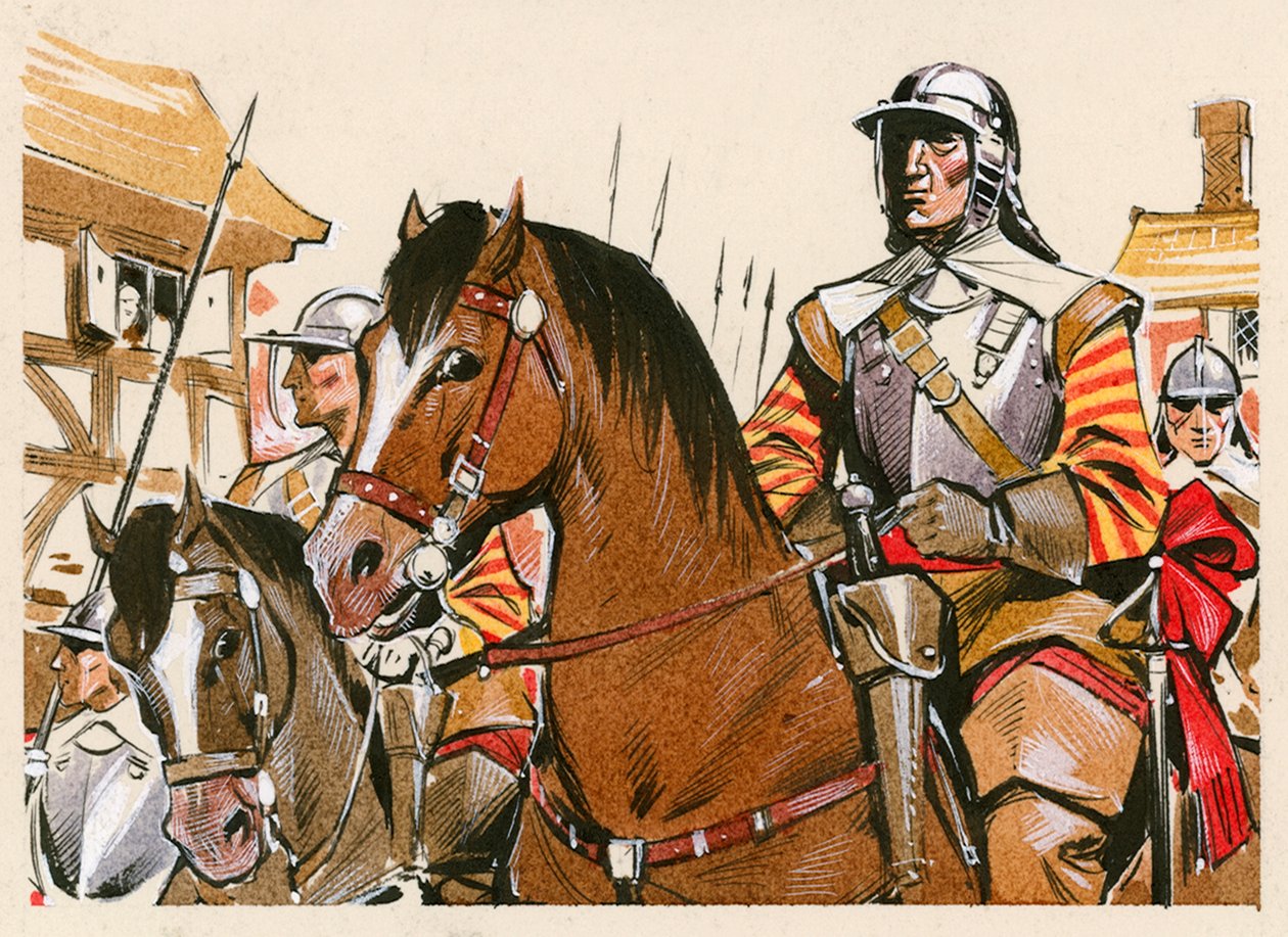 Rundkopf-Soldaten von Angus McBride