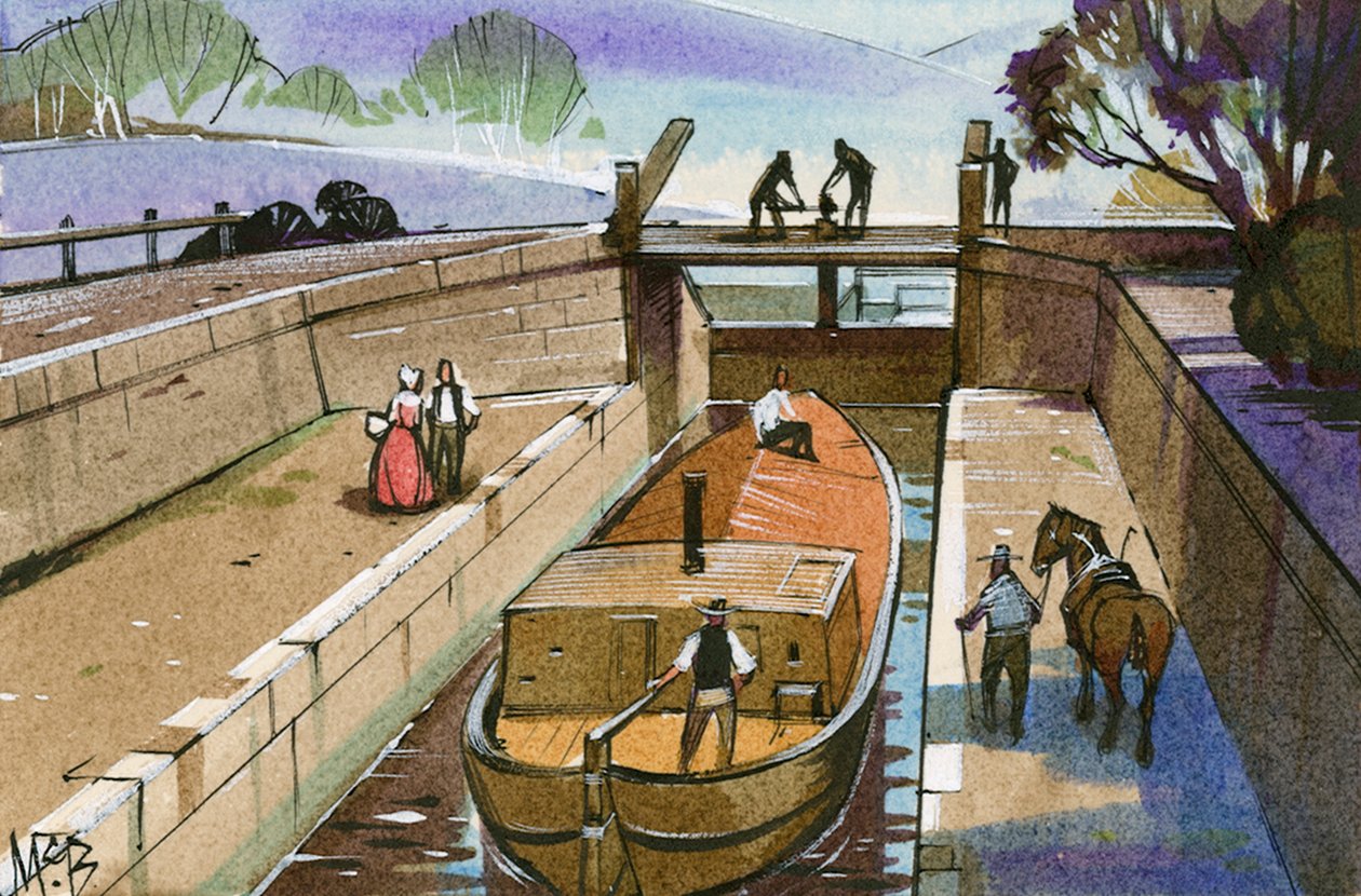 Shropshire Union Kanal von Angus McBride