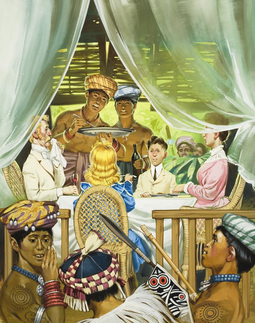 Die Weißen Rajas von Angus McBride