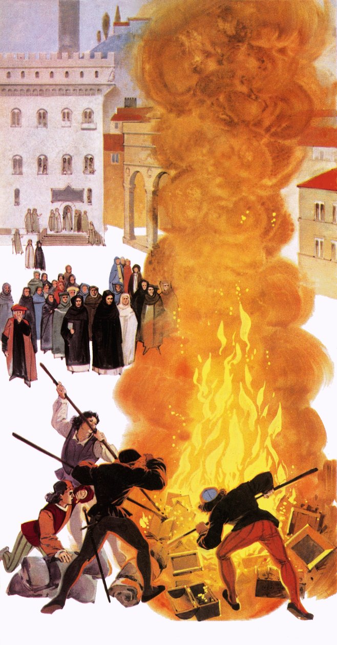Das Werk von Savonarola von Angus McBride