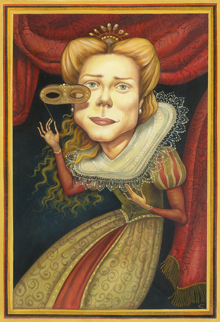 Gwyneth Paltrow von Anita Kunz