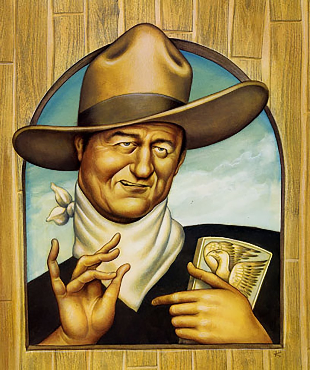 John Wayne von Anita Kunz