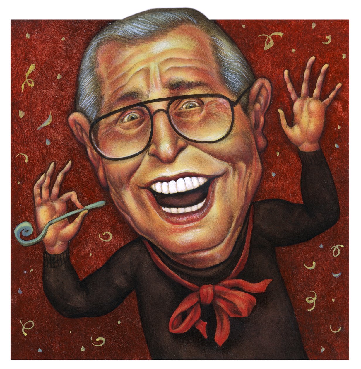 Milton Berle von Anita Kunz