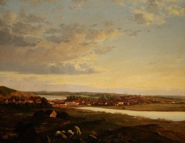 Silkeborg in Jütland von Anker Niels Lund