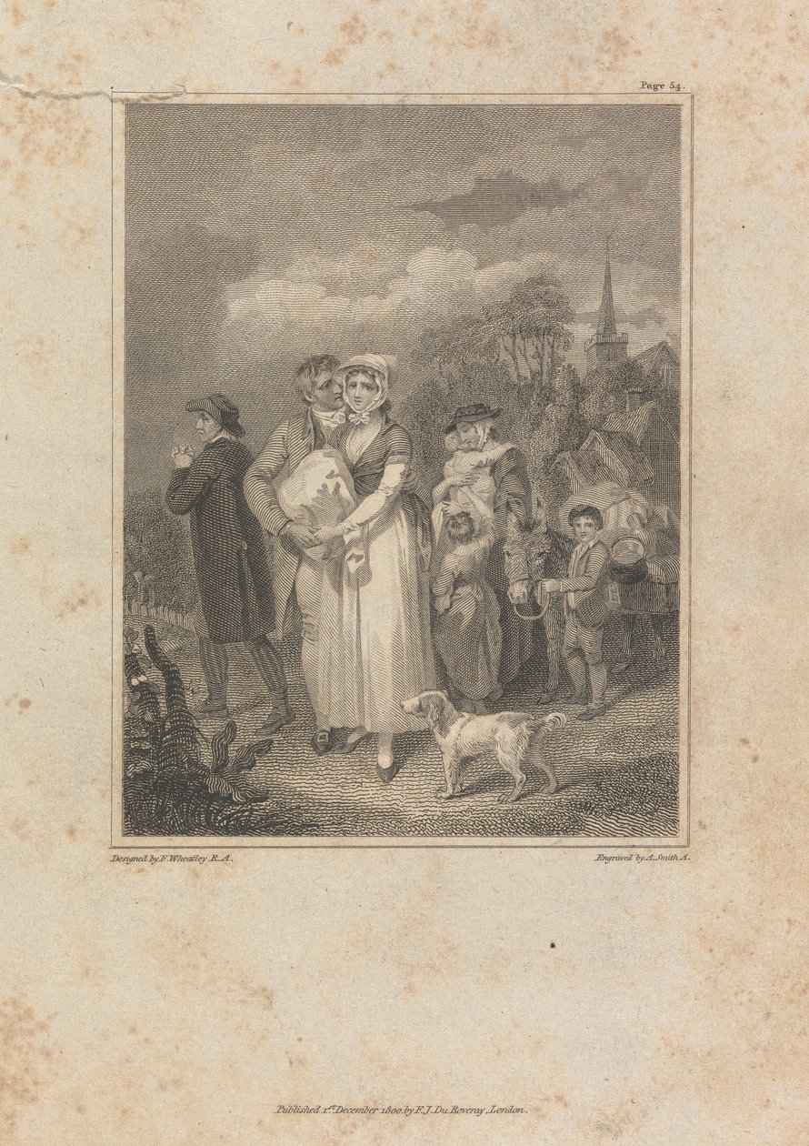Goldsmiths "Verlassenes Dorf" von Anker Smith