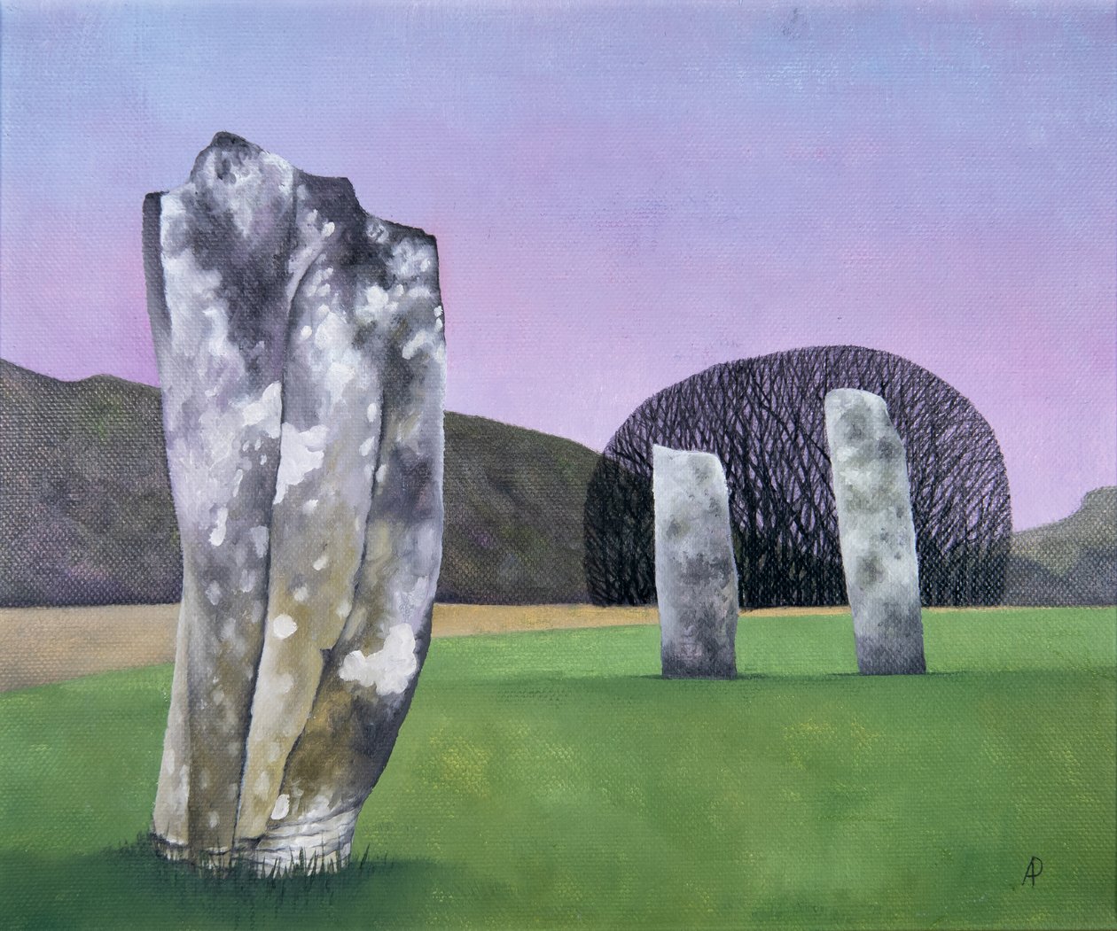 Kilmartin-Steine 1, 2018 von Anna Phillips
