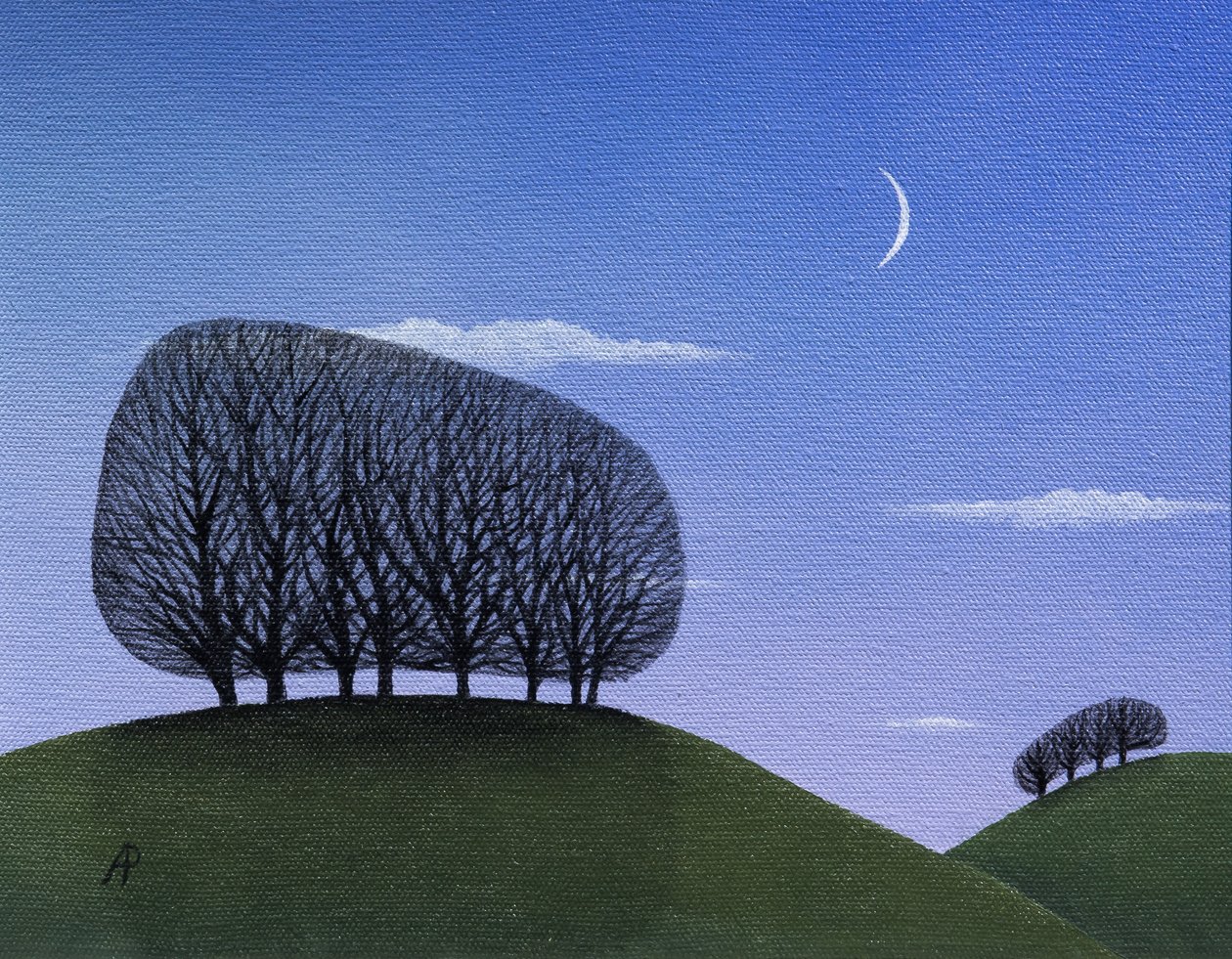 Mondaufgang, 2017 von Anna Phillips
