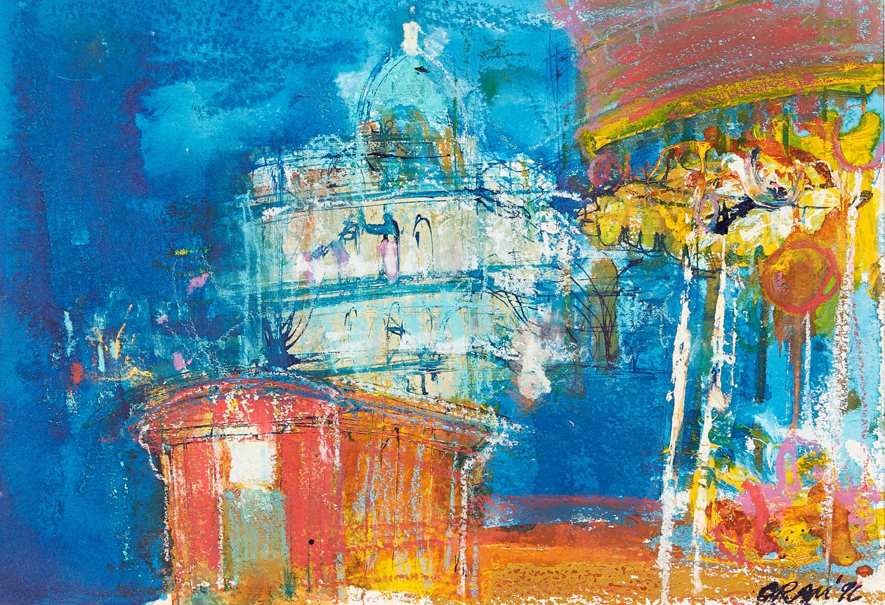 Weihnachtskarussell von Ann Oram
