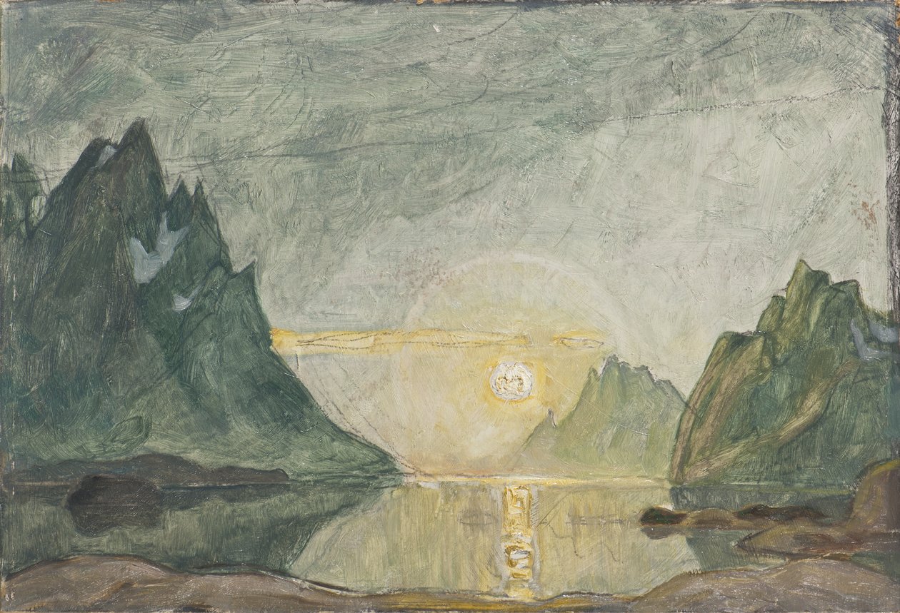 Mitternachtssonne. Studie aus Nordnorwegen von Anna Katarina Boberg