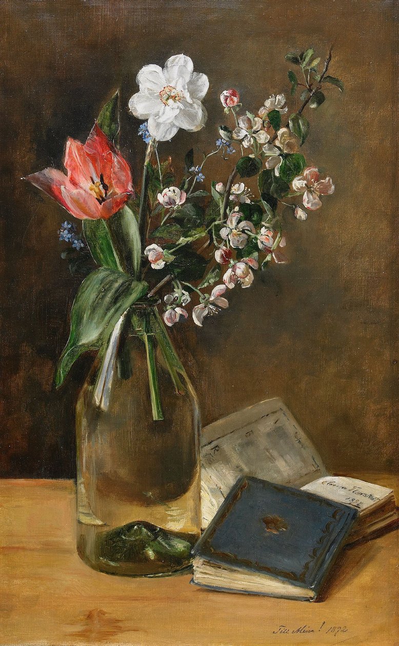 Stillleben mit Frühlingsblumen von Anna Munthe Norstedt