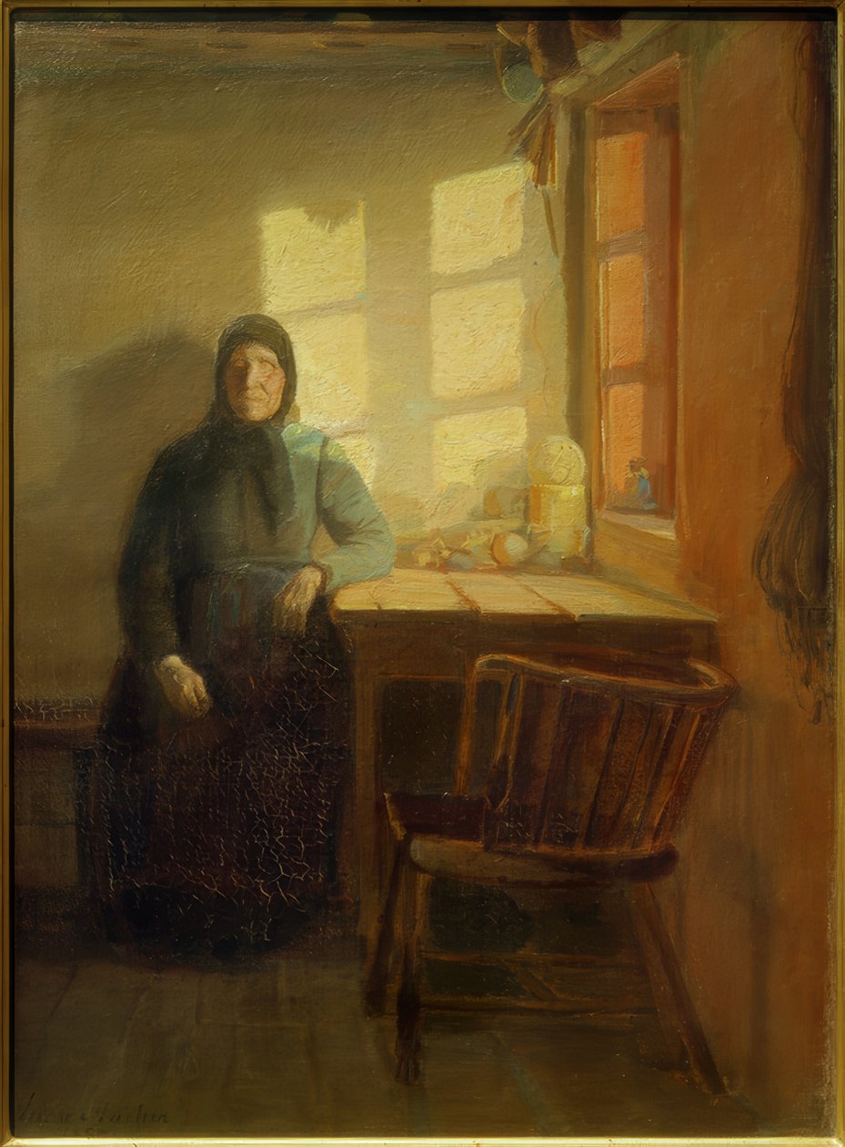 Blinde im Sonnenschein von Anna Ancher