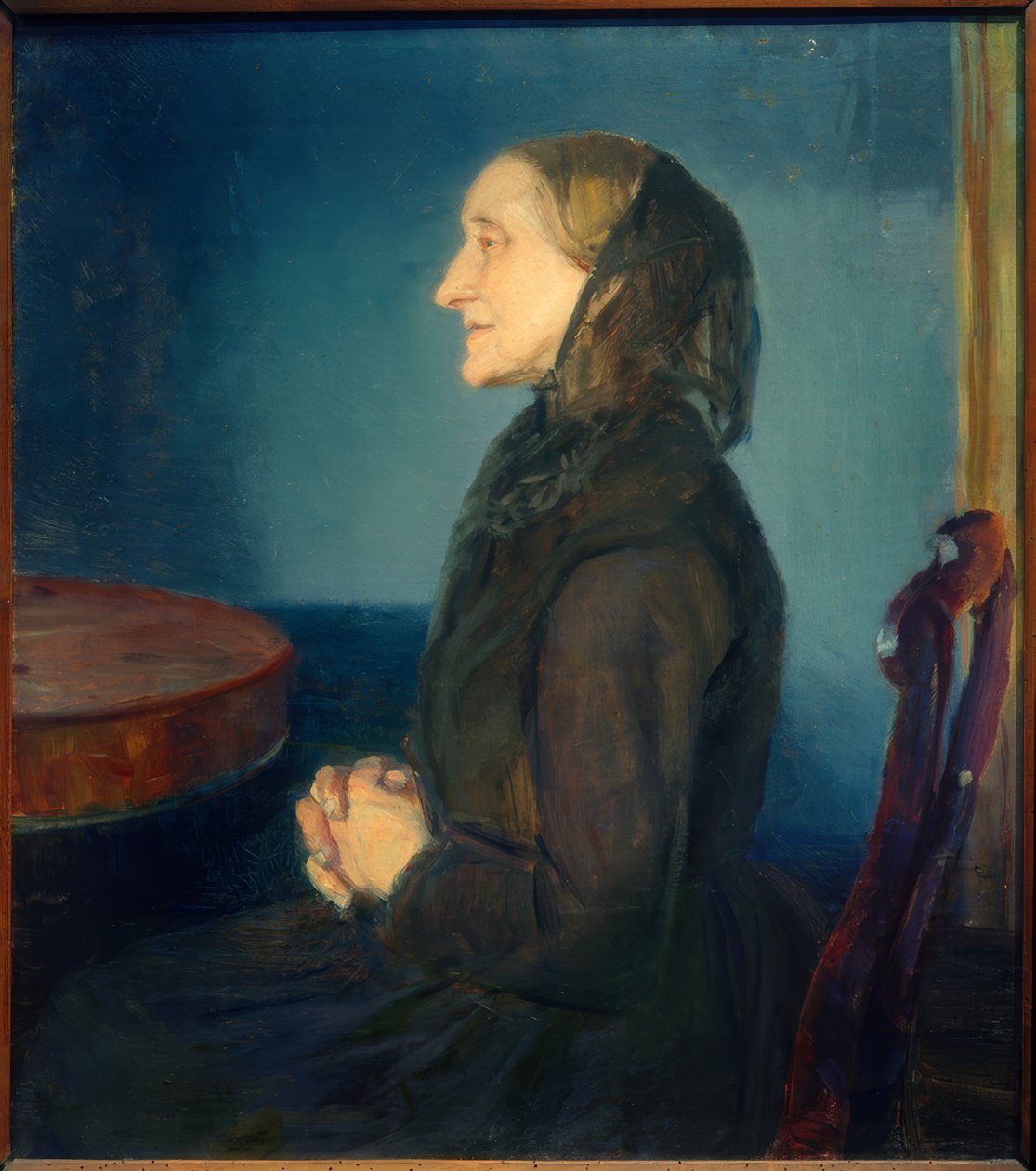 Mutter der Künstlerin von Anna Ancher