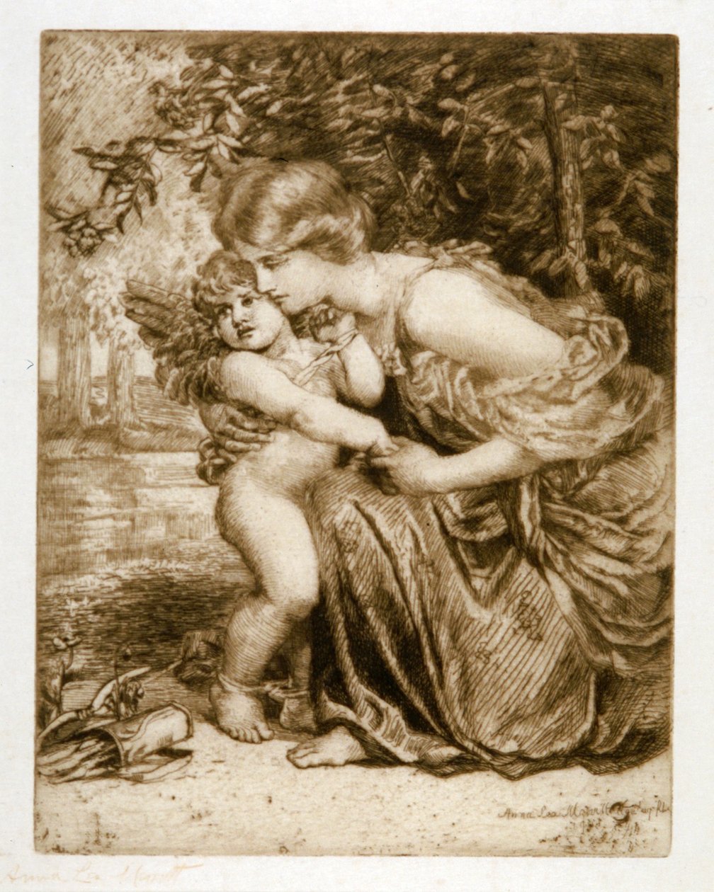 Gebundener Amor, 1908 von Anna Lea Merritt