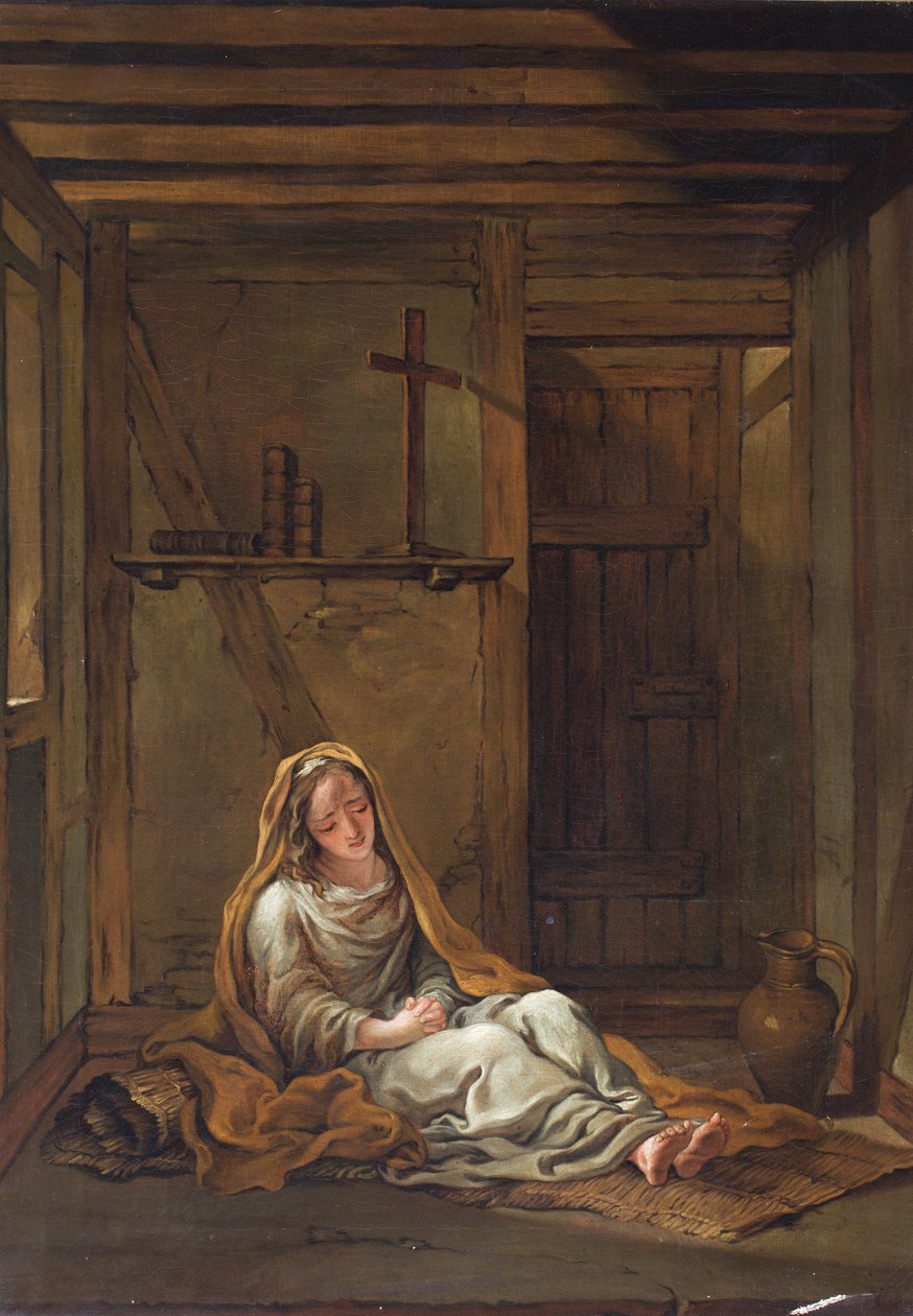 Eine Dame in einer Zelle von Anna Maria Carpenter