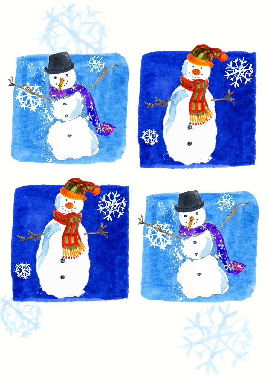 Schneemänner von Anna Platts