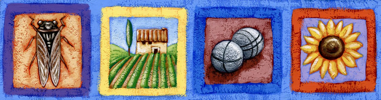 Provence (Detail 1), 2015 von Annalisa Morrocco