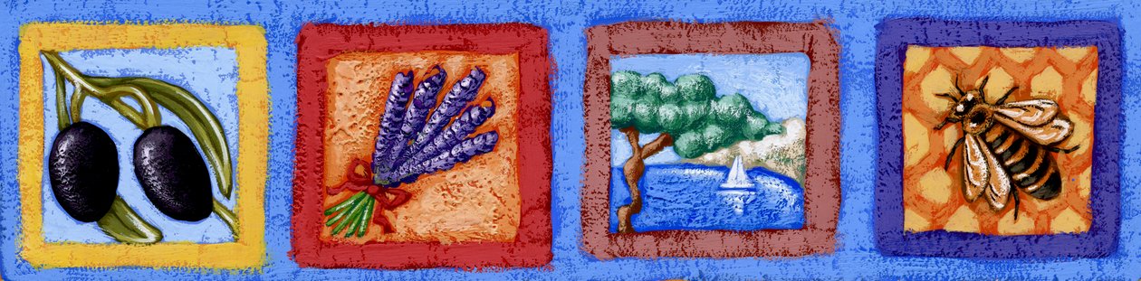 Provence (Detail) von Annalisa Morrocco