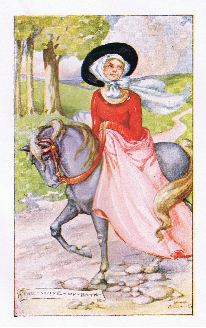 Eine lebhafte Dame aus Bath von Anne Anderson