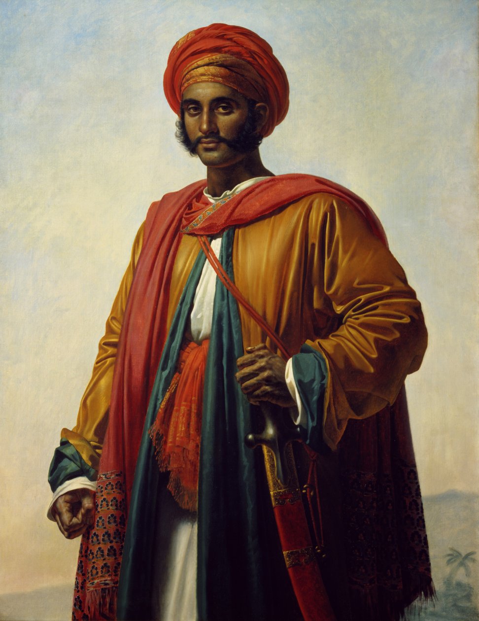 Porträt eines Indianers von Anne Louis Girodet de Roucy Trioson