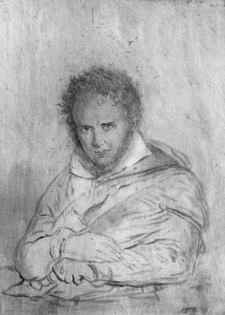 Selbstporträt von Anne Louis Girodet de Roucy Trioson