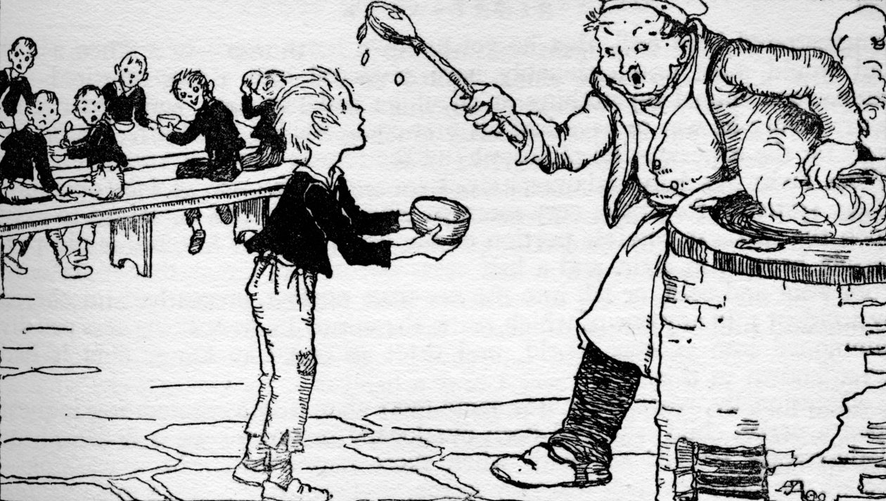 Oliver bittet um mehr, 1937 von Anne Anderson
