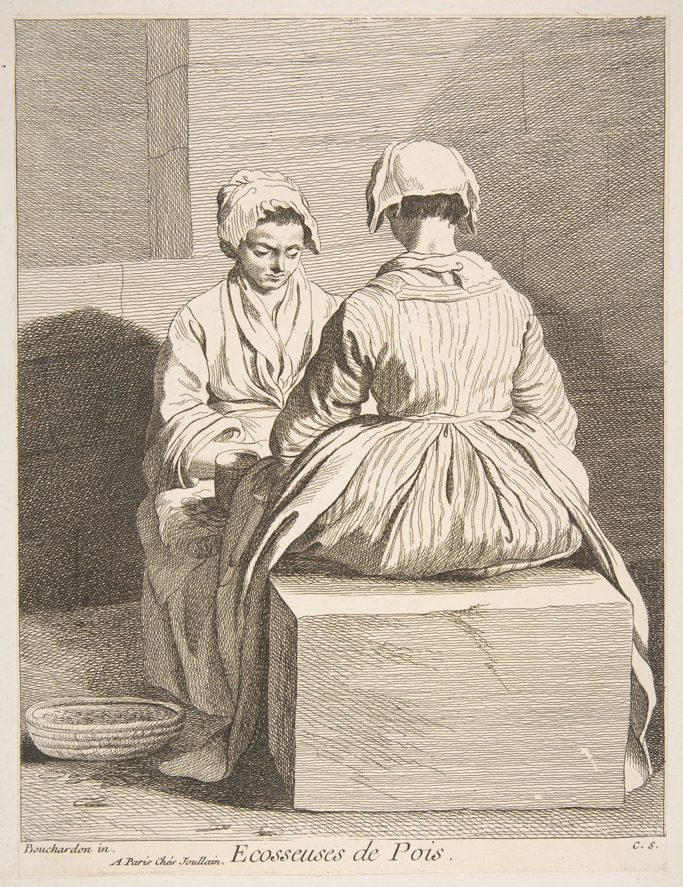 Erbsenschäler von Anne Claude Philippe de Caylus