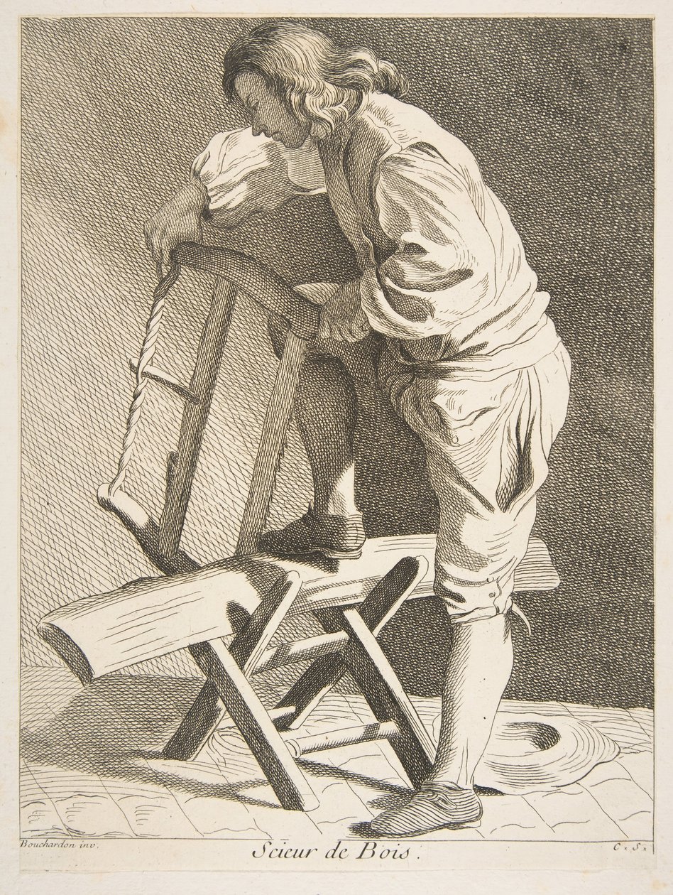 Holzfäller von Anne Claude Philippe de Caylus
