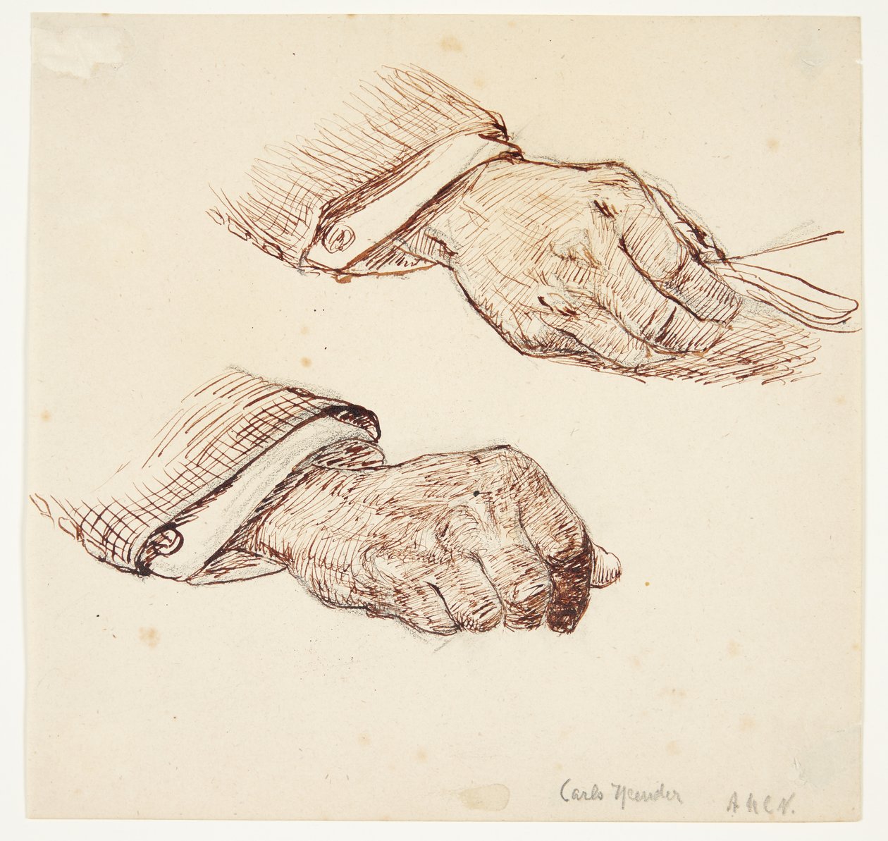 Carl Nielsens Hände von Anne Marie Carl Nielsen