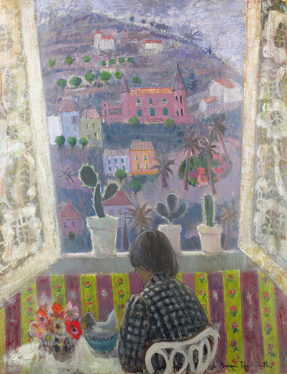Fenster in Menton von Anne Redpath