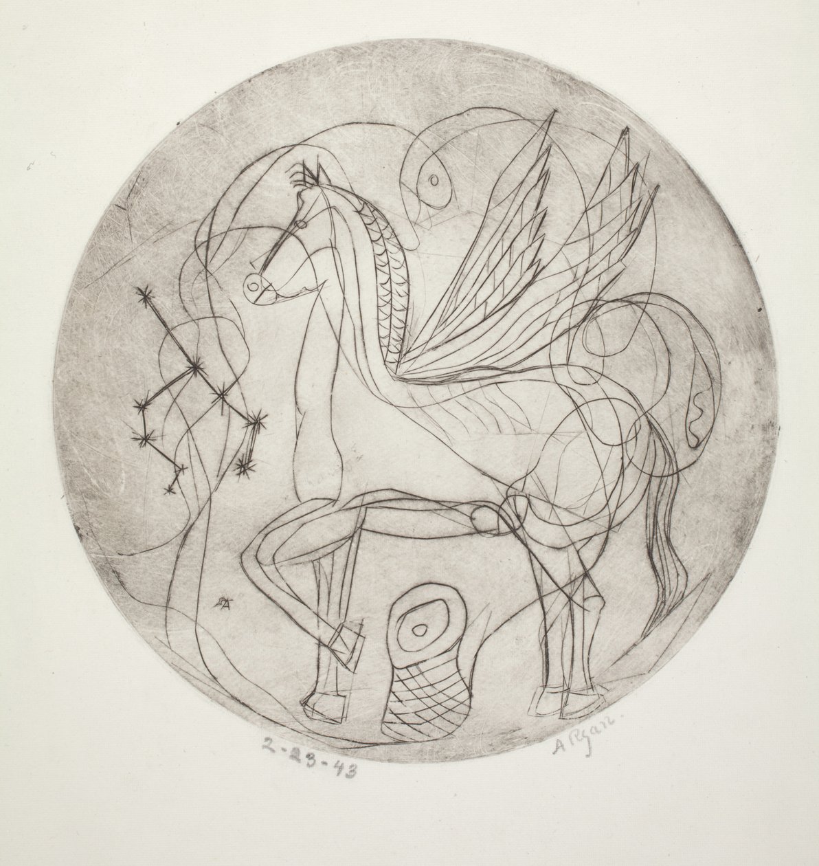 Pegasus von Anne Ryan