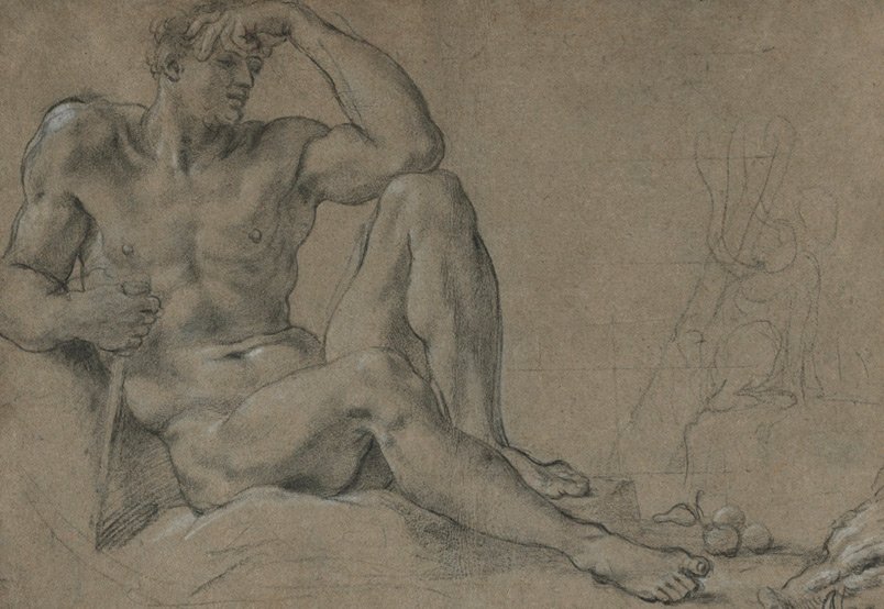 Ruhender Herkules von Annibale Carracci